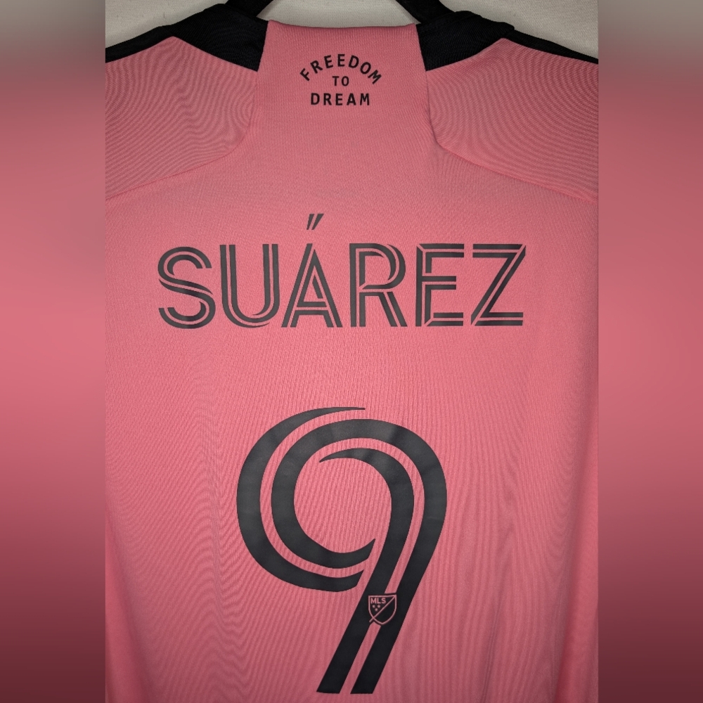 🔥 Inter Miami CF Luis Suárez #9 Jersey – Men’s Medium – 2023 Adidas Authentic - Picture 6 of 6